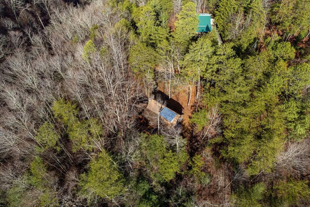 Very Private, Real Log Cabin With Hot Tub! Sevierville Bagian luar foto