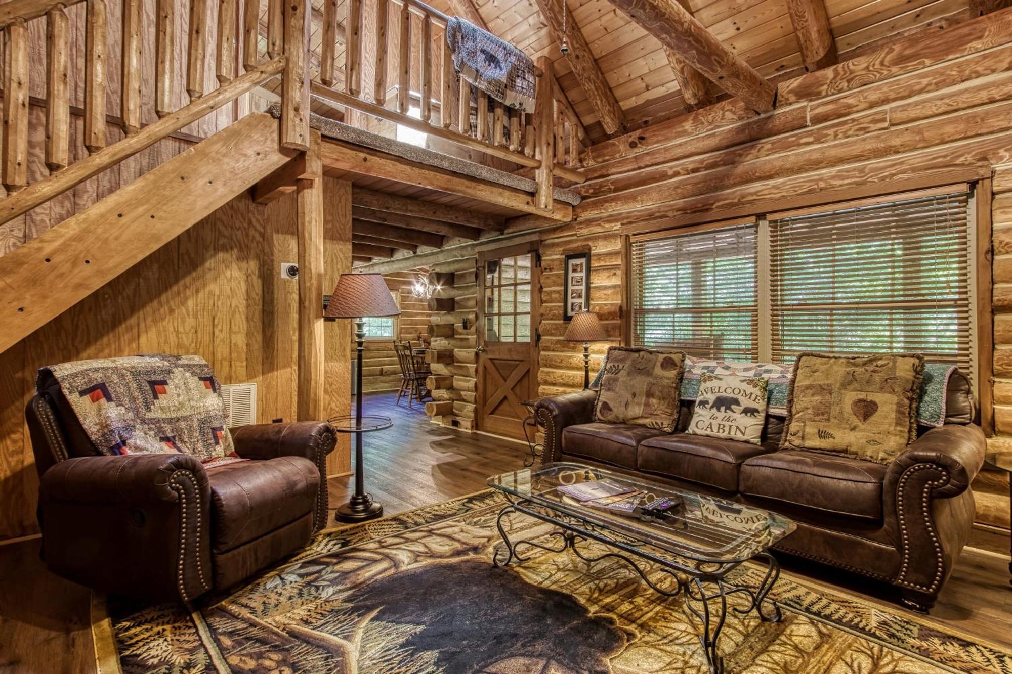 Very Private, Real Log Cabin With Hot Tub! Sevierville Bagian luar foto